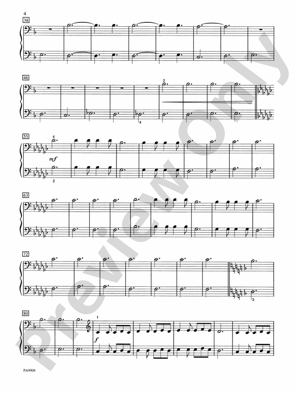 Italian Street Parade - 2 Pianos, 8 Hands (Digital Download)