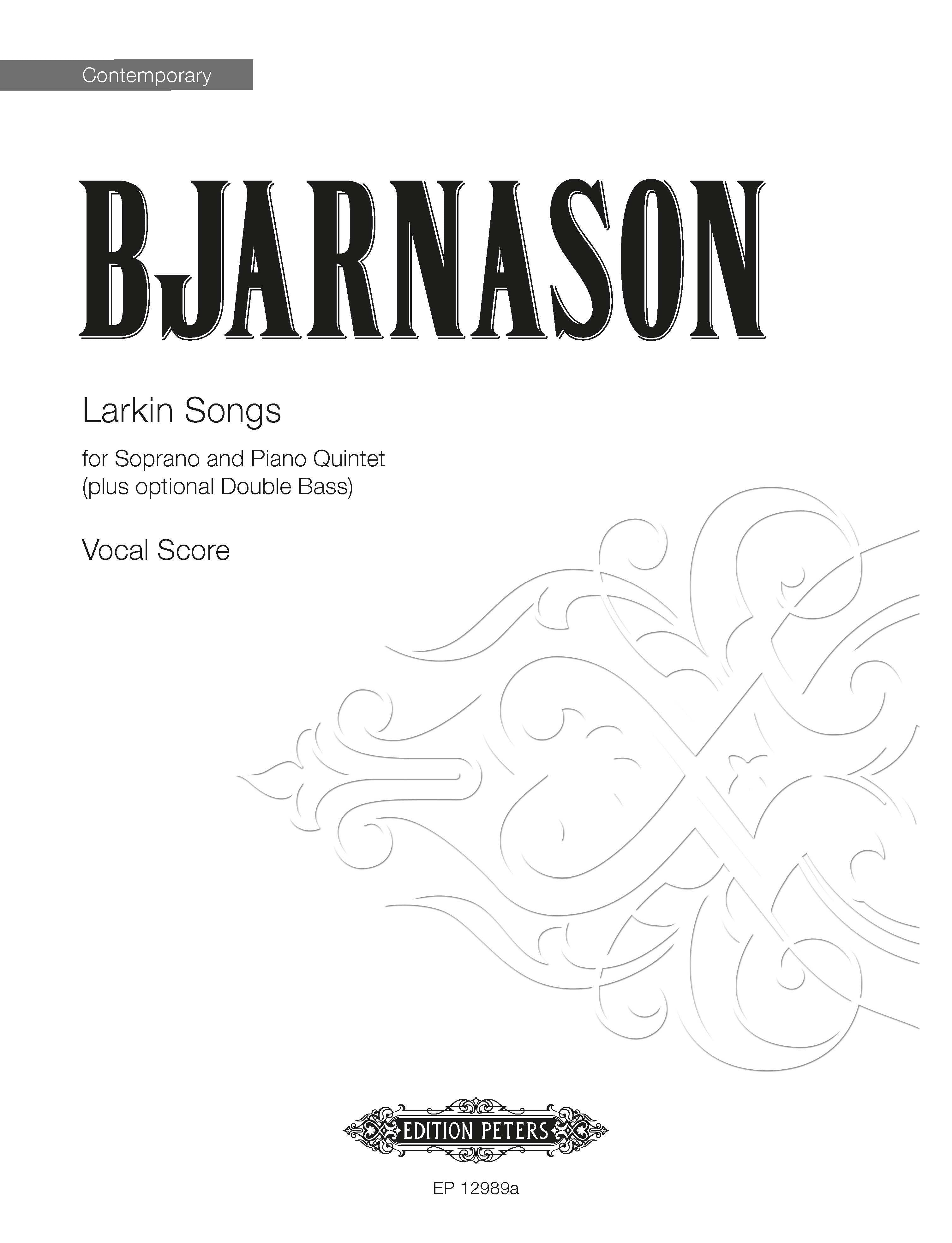 Larkin Songs (EP12989A) - Piano/Soprano Voice (Digital Download)