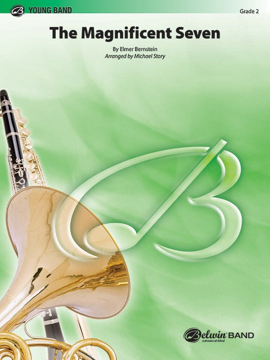 The Magnificent Seven (Grade 2 Arr. Michael Story) - Concert Band Conductor Score & Parts (Digital Download)