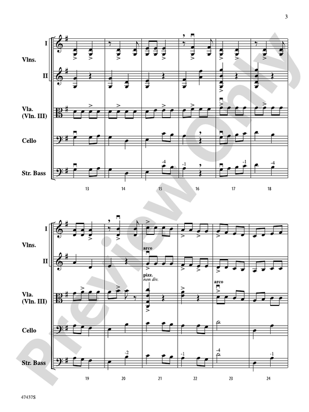 Dance of the Red Dragons - String Orchestra Conductor Score & Parts (Digital Download)