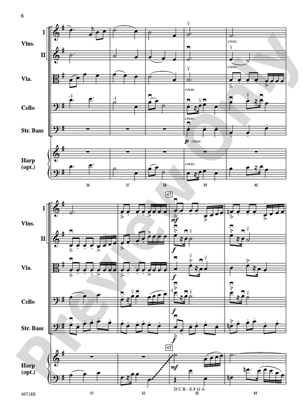 North of the Mountain - String Orchestra Conductor Score & Parts (Digital Download)