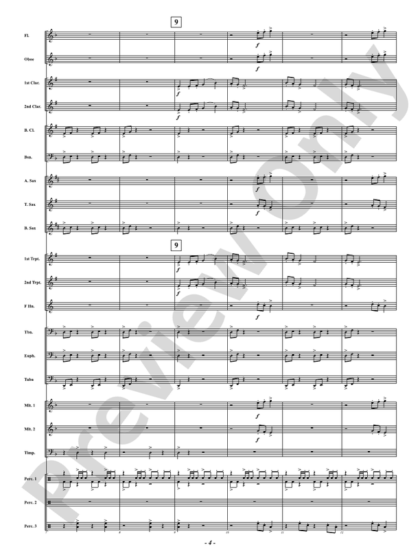 Dragonflight at Dawn - Concert Band Conductor Score & Parts (Digital Download)