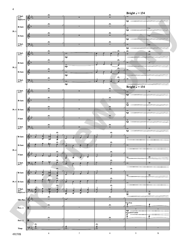 Astronomica - DSM-PK-0008209 - Concert Band Conductor Score & Parts (Digital Download)