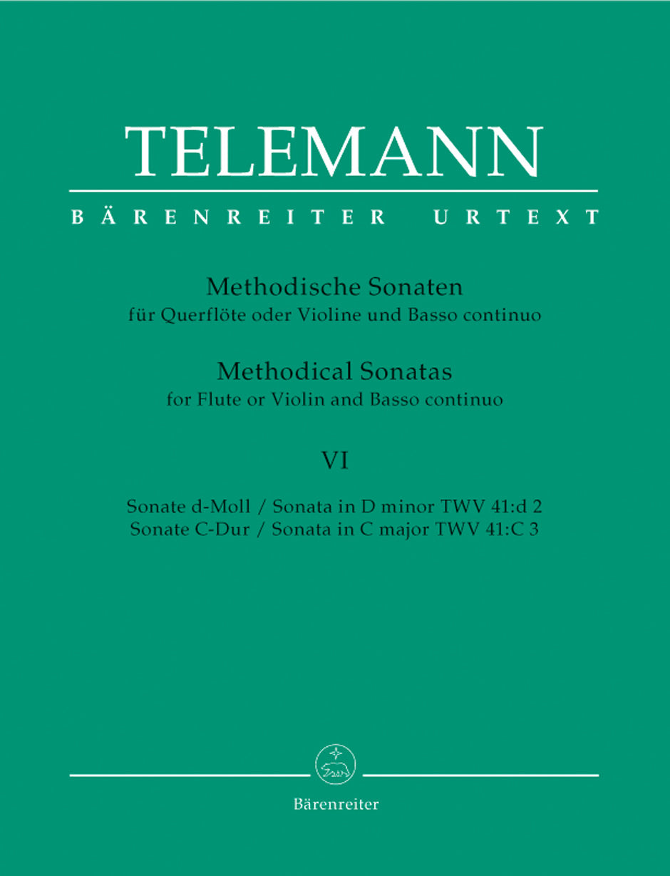 Twelve Methodical Sonatas Volume 6 Flute/Piano