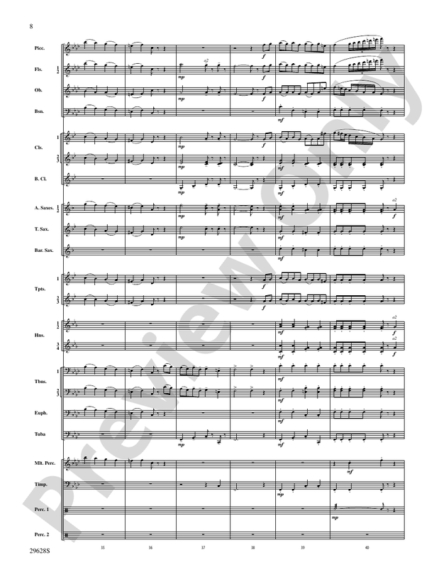 Fantasia on British Sea Songs - Concert Band Conductor Score & Parts (Digital Download)