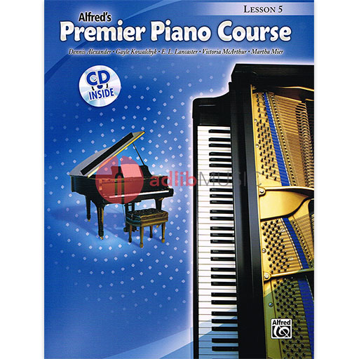 Premier Piano Course Lesson 5 Bk/CD