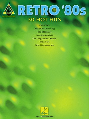 Retro '80s - Guitar Hal Leonard Guitar TAB