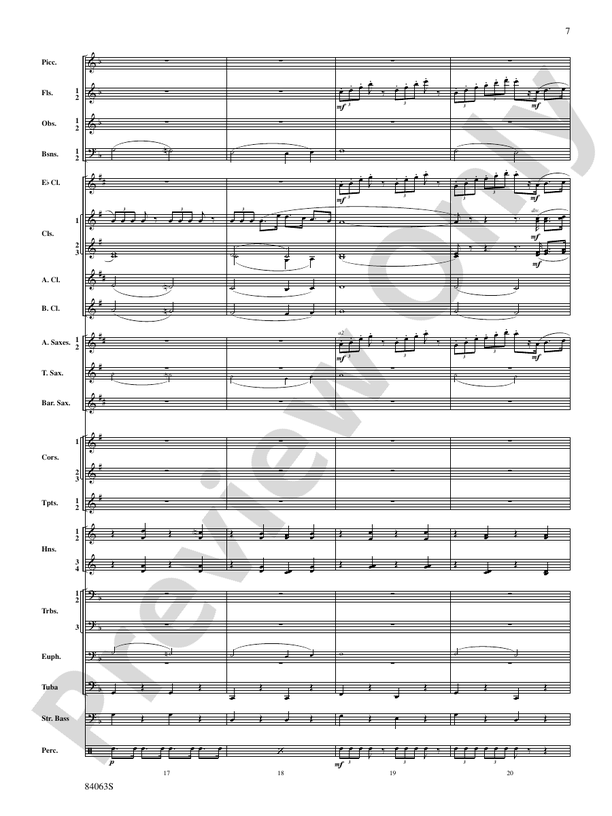 Sandpaper Ballet - Concert Band Conductor Score & Parts (Digital Download)