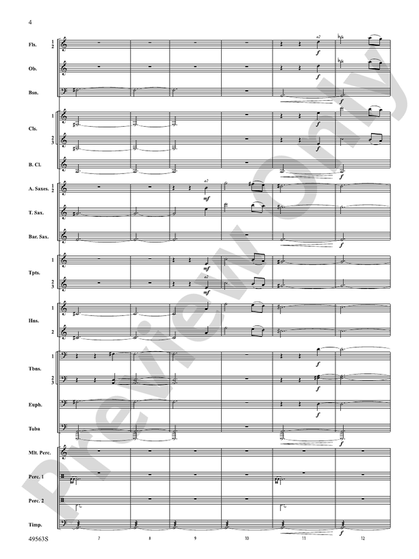 Suite from Zack Snyder's Justice League - Concert Band Conductor Score & Parts (Digital Download)