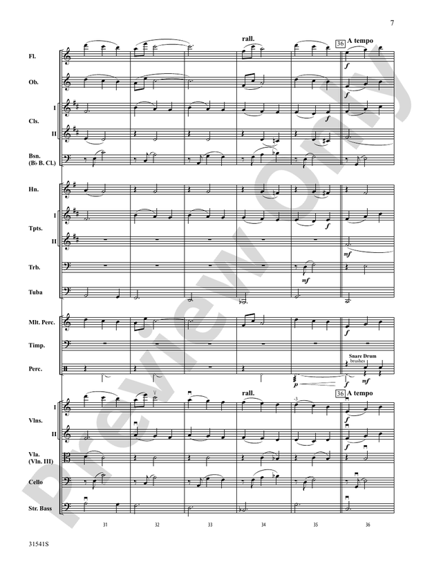 Courage – Full Orchestra Conductor Score & Parts (Digital Download)