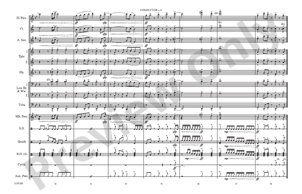 Push It (Arr. Nick Baratta) – Marching Band Conductor Score & Parts (Digital Download)