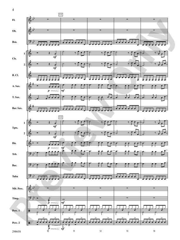 Hot Tamales (Percussion Feature) - Concert Band Conductor Score & Parts (Digital Download)