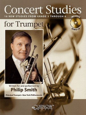 Concert Studies Grade 3-6 - Trumpet/CD Curnow Music 44000611