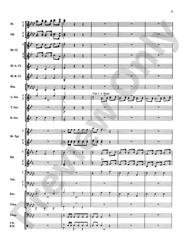 Royal Fireworks Music - Concert Band Conductor Score & Parts (Digital Download)