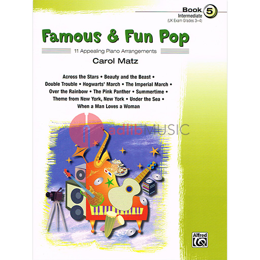 Famous & Fun Pop Book 5