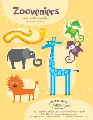Zooveniers - Randall Standridge - Grand Mesa Music Score