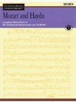 Mozart and Haydn - Volume 6 - The Orchestra Musician's CD-ROM Library - Horn - Franz Joseph Haydn|Wolfgang Amadeus Mozart - French Horn Hal Leonard CD-ROM
