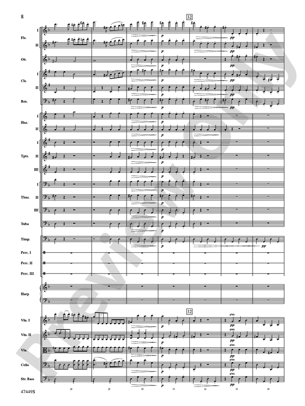 Overture from Orpheus in the Underworld – Full Orchestra Conductor Score & Parts (Digital Download)