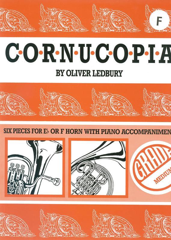 CORNUCOPIA FOR French Horn Sheet Music AND PIANO - LEDBURY - French Horn Sheet Music - BRASSWIND
