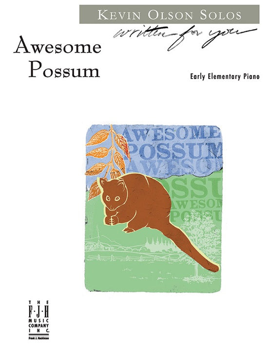 Awesome Possum - Piano (Digital Download)