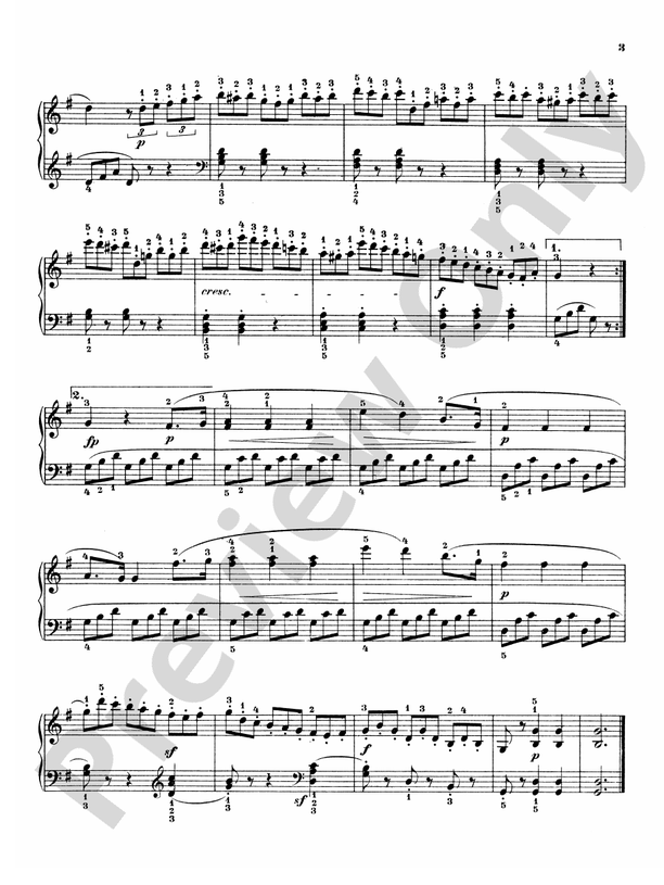 Cramer - Eleven Sontinas - Piano Solo (Digital Download)