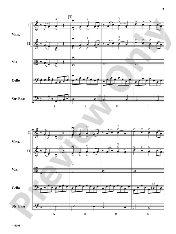 Lost Horizon - String Orchestra Conductor Score & Parts (Digital Download)