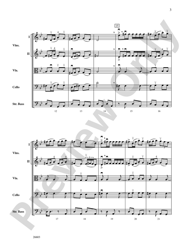 Lebedike Honga (A Lively Honga) – String Orchestra Conductor Score & Parts (Digital Download)
