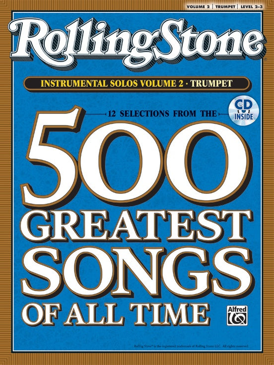Rolling Stone Instrumental Solos 2 Trumpet Book/CD