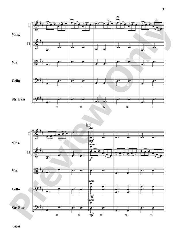 Murphy's Jig – String Orchestra Conductor Score & Parts (Digital Download)