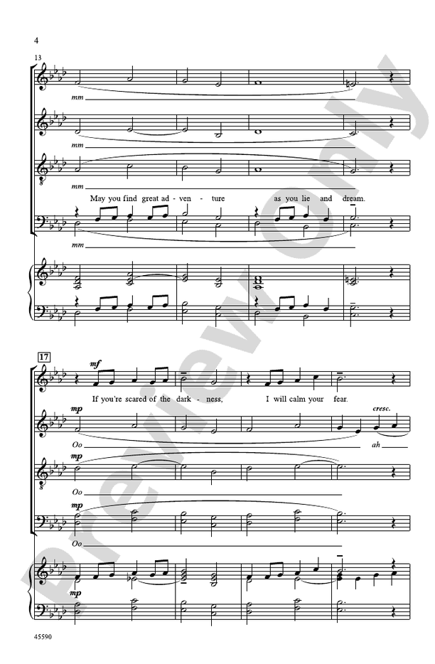 Light in the Hallway – SATBB, a cappella Choral Octavo (Digital Download)