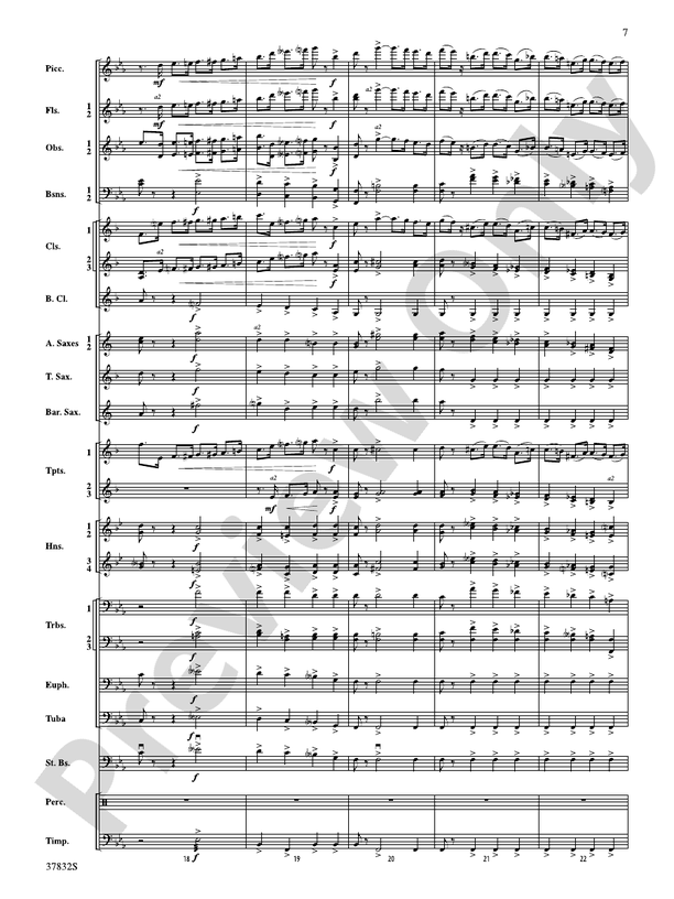 Triumphal March (from Aida) - Concert Band Conductor Score & Parts (Digital Download)