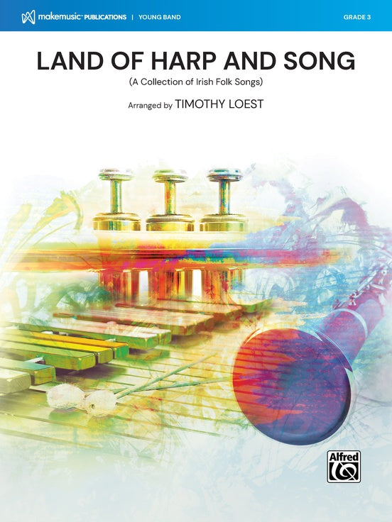 Land of Harp and Song - Concert Band Conductor Score & Parts(Digital Download)