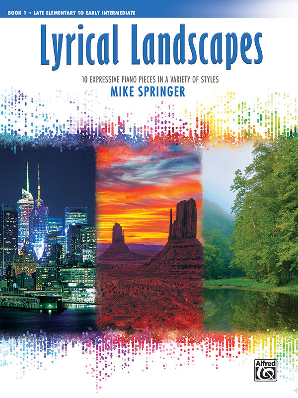 Lyrical Landscapes Book 1 Piano - Springer Mike Alfred 46133