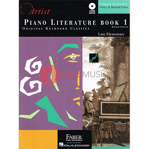 Piano Literature Book 1 - Piano Solo Faber Piano Adventures 420139