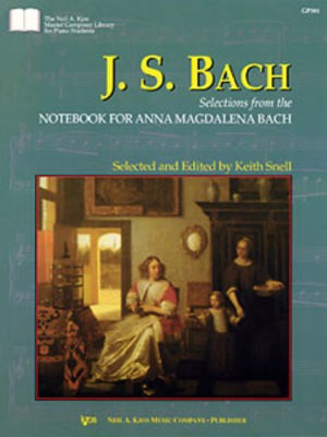 Selections from the Notebook for Anna Magdalena Bach - Johann Sebastian Bach - Piano Neil A. Kjos Music Company