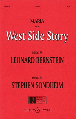 Maria (from West Side Story) - SATB - Leonard Bernstein|Stephen Sondheim - SATB William Stickles Hal Leonard Choral Score Octavo