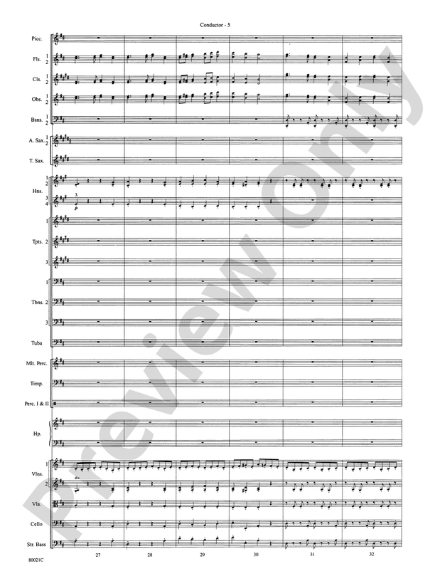 A Christmas Festival – Belwin Concert Full Orchestra Conductor Score & Parts (Digital Download)
