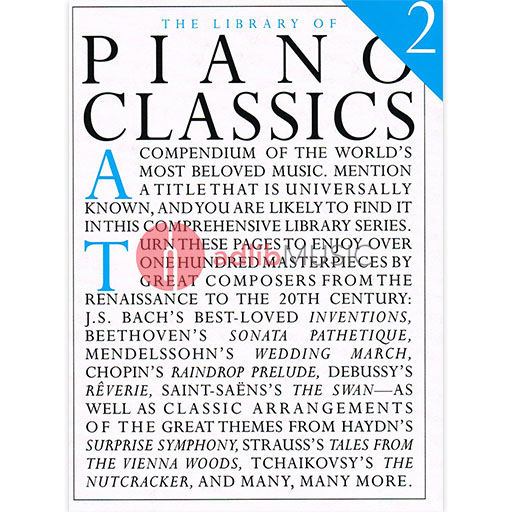 Library of Piano Classics Book 2 - Piano Music Sales Piano AM91728