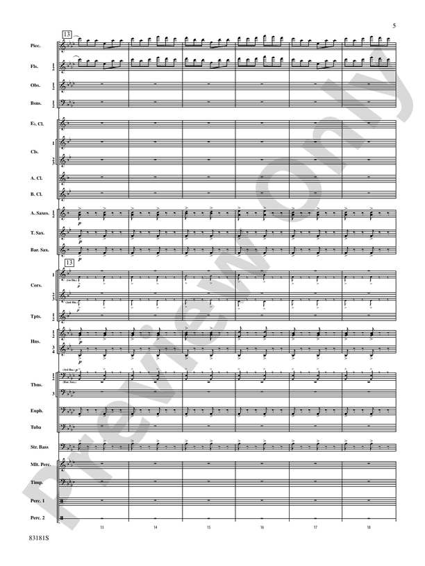The Irish Washerwoman (from the Irish Suite) - Concert Band Conductor Score & Parts (Digital Download)
