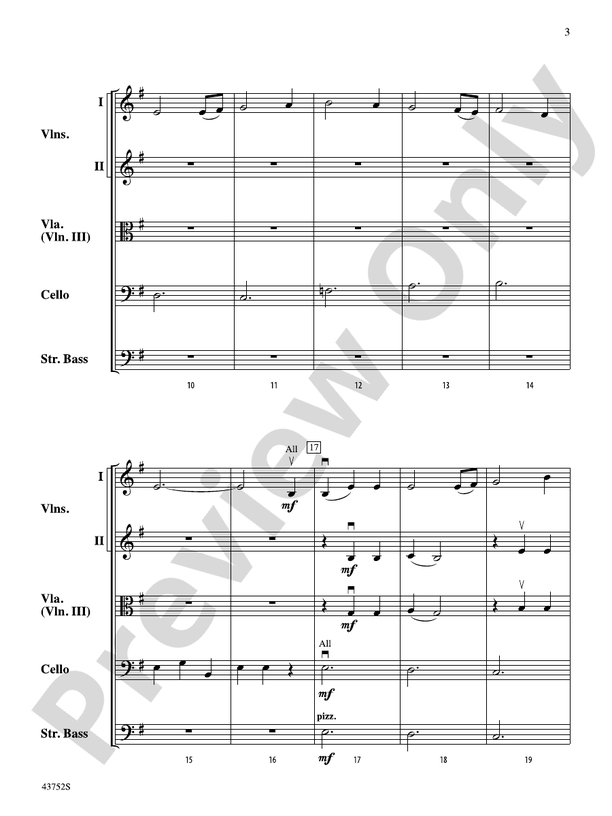 Moonlight Shadows – String Orchestra Conductor Score & Parts (Digital Download)