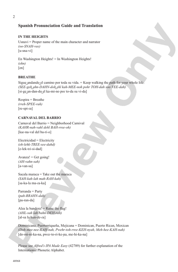 In the Heights (Choral Highlights) - 2-Part Choral Octavo (Digital Download)