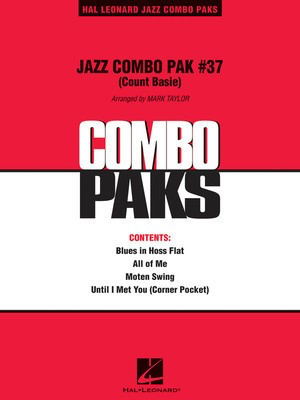 Jazz Combo Pak #37 (Count Basie) - Mark Taylor Hal Leonard Score/Parts
