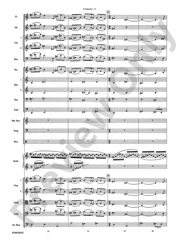 Harry Potter and the Chamber of Secrets, Themes from – Full Orchestra Conductor Score & Parts (Digital Download)