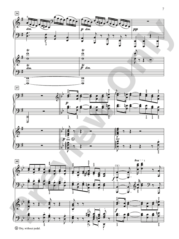Chaminade - Le matin and Le soir (Morning and Evening), Opus 79 - 2 Pianos, 4 Hands (Digital Download)