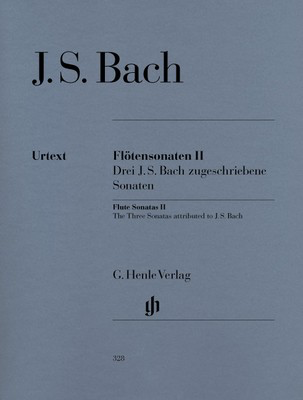 Bach - Sonatas Volume 2 - Flute/Piano Accompaniment Henle Urtext HN328