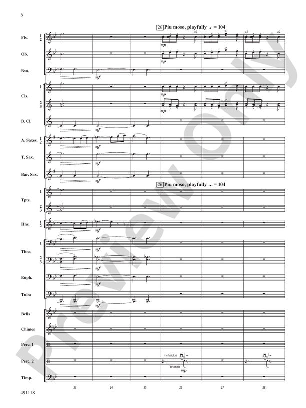 Gift of Hope - Concert Band Conductor Score & Parts (Digital Download)