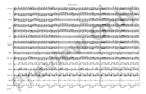 Best Day of My Life – Marching Band Conductor Score & Parts (Digital Download)