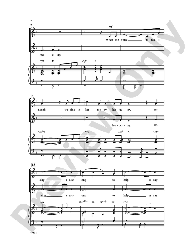 When Words Are Not Enough - 2 Part Treble Choral Octavo (Digital Download)