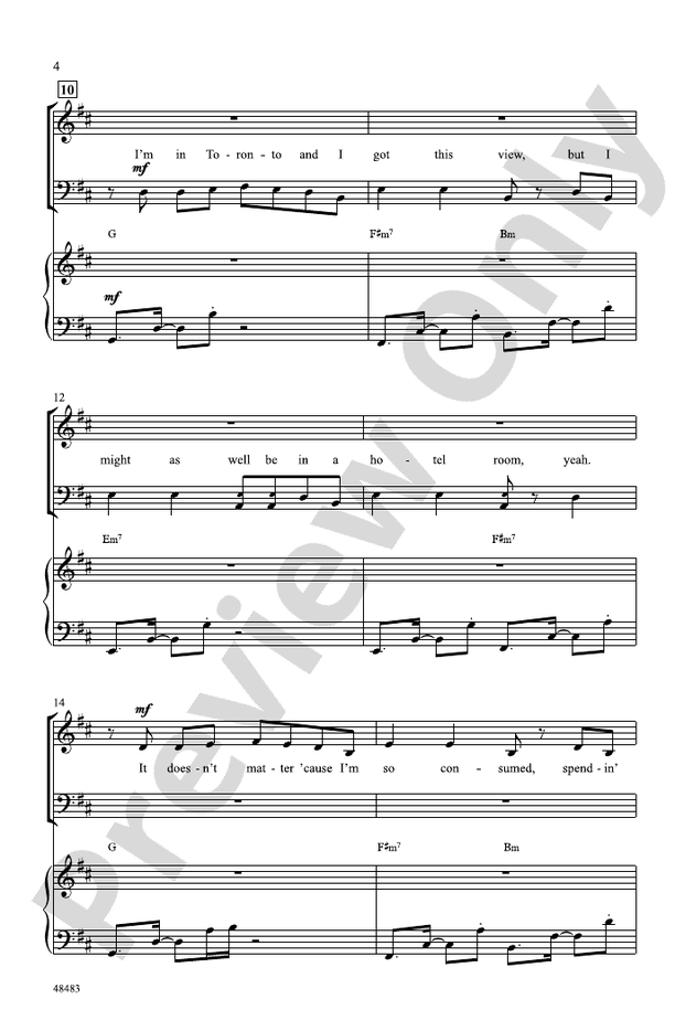 If I Can't Have You – SAB Choral Octavo (Digital Download)