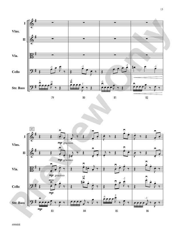 Subterranean Dialogues - String Orchestra Conductor Score & Parts (Digital Download)